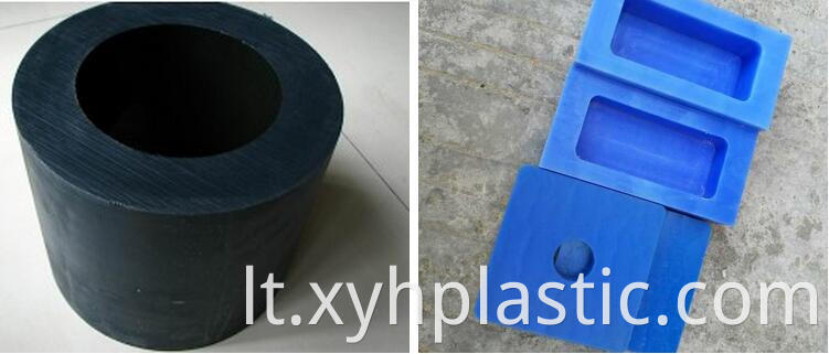 Blue Mc Cast Nylon Round Bar